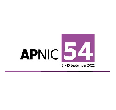 ロゴ:APNIC 54